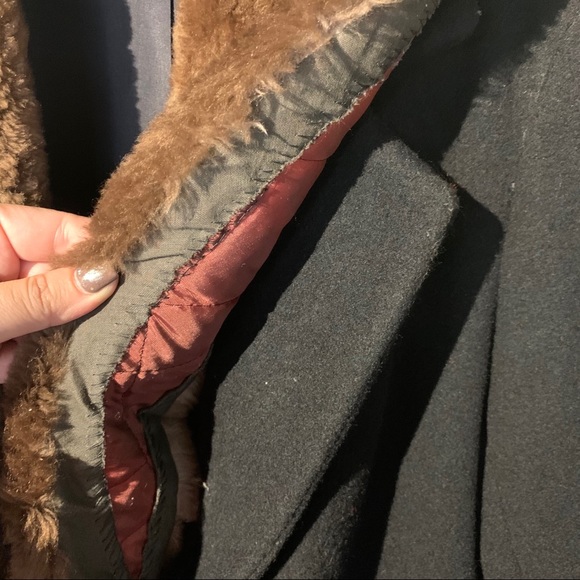 Saxton Hall- Vintage Long wool coat - Picture 4 of 12